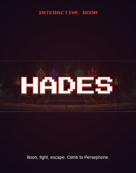 Hades: Escape the Underworld — Quiz Room