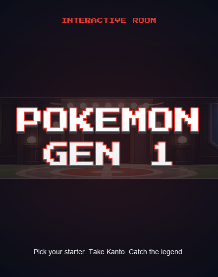 Pokemon Gen 1: Kanto Trainer — Quiz Room