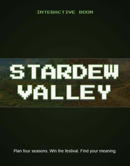 Stardew Valley: Year One — Quiz Room