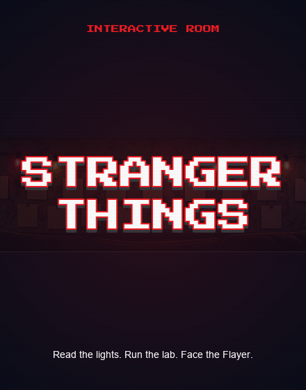 Stranger Things: Hawkins Lights — Quiz Room
