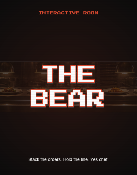 The Bear: Kitchen Rush — Quiz Room